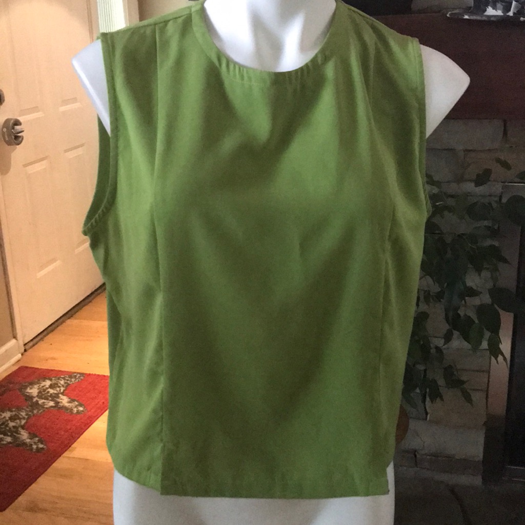 Lime Green Blouse